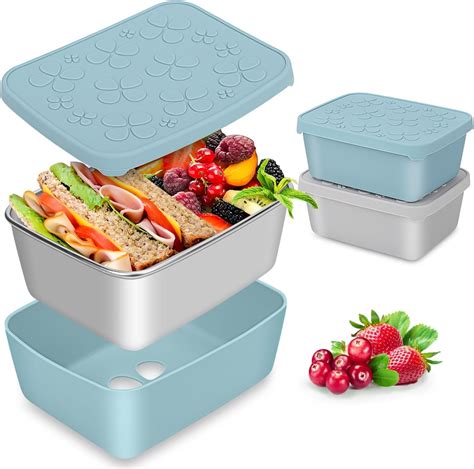 plain metal snack box|Amazon.com .